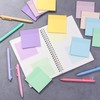 Mr. Pen- Transparent Sticky Notes, 3”x3”, Morandi Colors, 12 Pads,