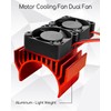 VXL-3s ESC Cooling Fan and Motor Cooling Fan Dual Fan