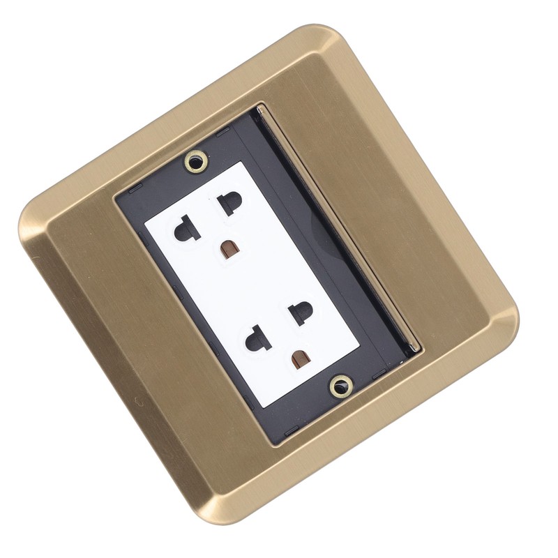 Floor Electrical Outlet Multifunctional Stainless Steel Recessed Concealed Pop Up