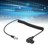 D TAP Male to 4 Pin Mini XLR Adapter Power