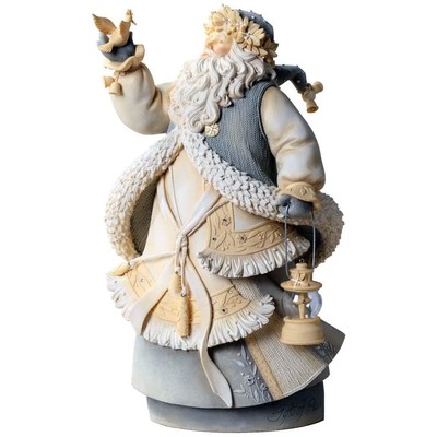 Foundations by Enesco Peace Masterpiece Santa Figurine