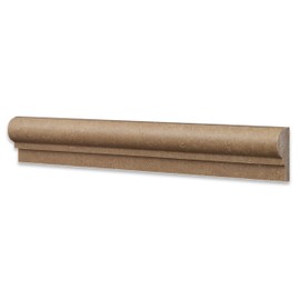Noce 2 X 12 Travertine Chair Rail Ogee-1 Molding