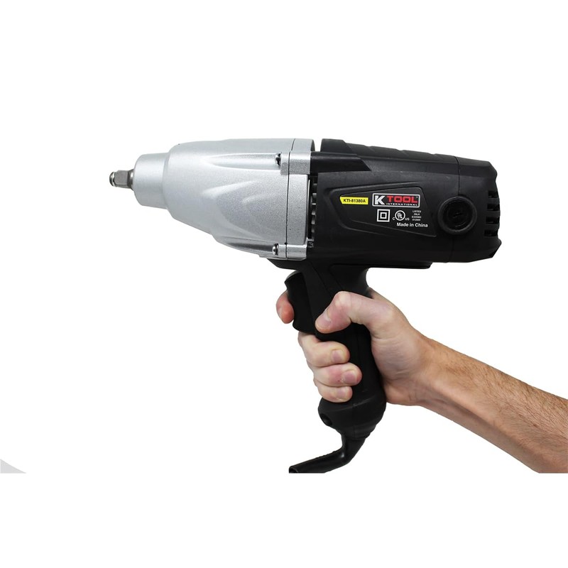 K Tool International 81380A Electric Impact Wrench with 1/2" Drive,