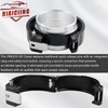 RiAiCiING 3.5 Inch Aluminum V Band Quick Release Intake Intercooler