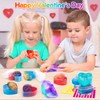EZIGO 30 PCS Valentine Party Favors for Kids Heart Shaped