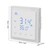 Electric Underfloor Heating Thermostat LED Display High Accuracy Anti False