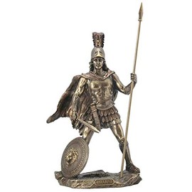Mars/Ares Statue Sculpture - Roman God of War (Cold Cast Bronze)