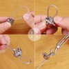 Pack of 20 Wire Rope Clamps, M2 Rope Clamps, Stainless