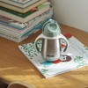 Beaba Vaso para Sorber con Pajita de Acero Inoxidable, Sabio