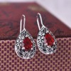 SUKKCCNO arete de plata S925 para mujer, con forma de