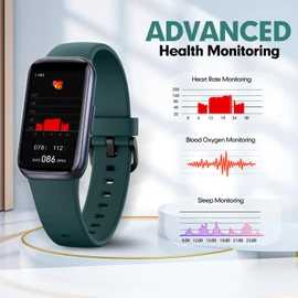 meoonley Fitness Tracker Watch,Fitness Watch Waterproof Activity Tracker Step Tracker with HeartRate Monitor Blood Oxygen Monitor and Sleep Monitor Compatible with Android iOS for Women Men