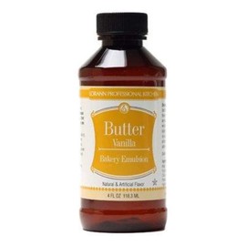 LorAnn Butter Vanilla Bakery Emulsion, 1 Gallon