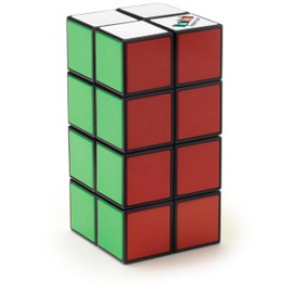 Rubik’s Cube, Tower 2x2x4 Complex Problem-Solving Brain Teaser, Classic Color-Matching Puzzle, Fidget Toy, Sensory Puzzle for Adults, Teens, Kids, Ages 8 & Up