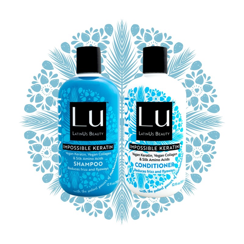 LatinUs Beauty, CONTROL Impossible Keratin, Dúo para el Cuidado del
