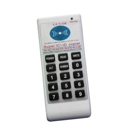 Keyboksah 키복사 휴대용 도어락 카드 현관 전자키 복사기 스티커 NFC [Q. NFC 화이트 블루투스 키 체인] Portable Door Lock Key Copier Card Electronic Key Duplicator Sticker NFC [Q. NFC White Bluetooth Key Chain]