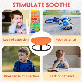 Spinning Chair for Autistic Kids, Toddler Sensory Toys for Autism Children Spin Swivel Chair, Sit and Spin Seat, Gifts for Boys Girls Daughter Son with ADHD Autism Children Easter Basket Stuffers