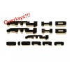 GM OVERLAYS! Matte Black GMC Sierra 2500HD 3500HD AT4 Letters