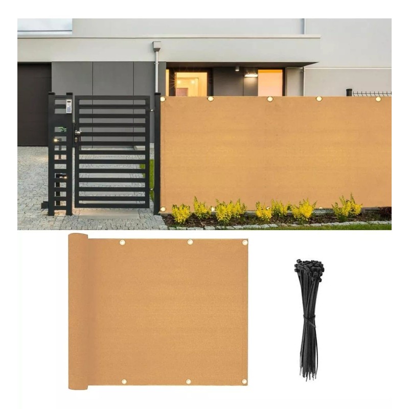 Mebix TRD Valla De Privacidad Para Jardín Malla Para Exteriores