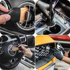 Juego de Cepillos WDCD - 7 Piezas, Incluye Cepillo para Limpiar Interior y Cerdas Suaves para Detalles                                                