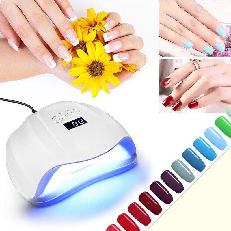 54W SUN X UVLED Nail Lamp Dryer Machine for Nail
