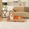 Rainmr Orthopedic Dog Bed Medium Size Dog, Memory Foam Dogs