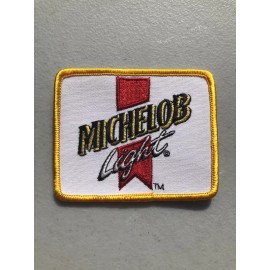 Michelob Light 3”x3.25” Embroidered Patch