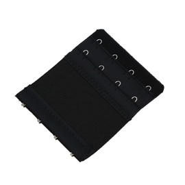 INF Bra Extender, 3 Pieces, Bra Extender, 2 Rows, Beige/Black/White, Black / white / beige