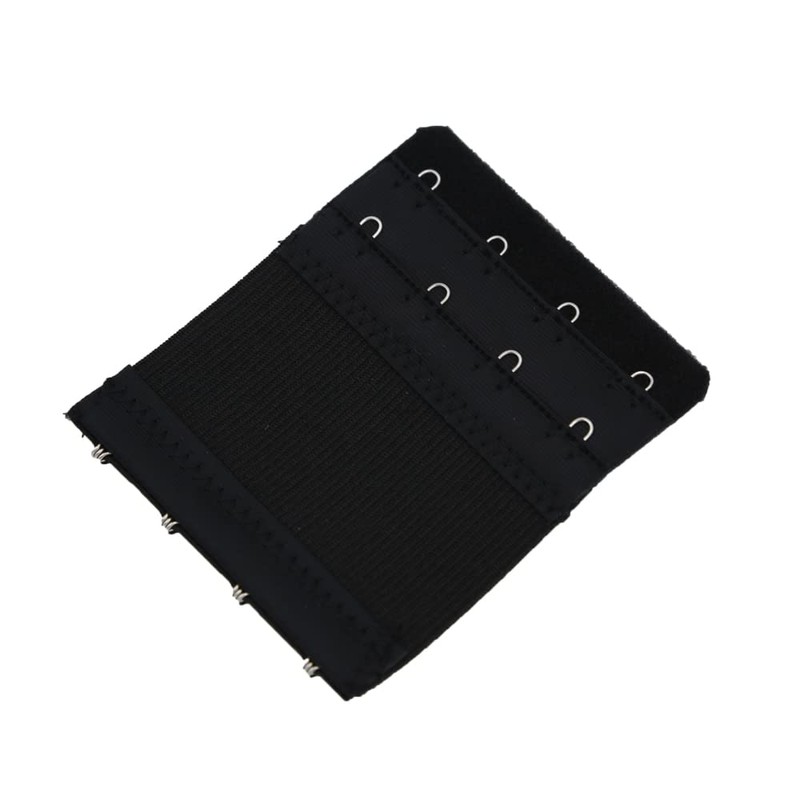 INF Bra Extender, 3 Pieces, Bra Extender, 2 Rows, Beige/Black/White,