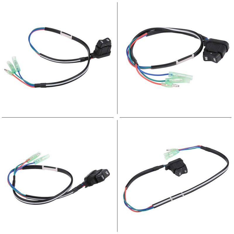 Aramox Power Tilt Switch, Tilt Trim Switch Assembly for Outboard