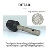 BTBLBITS Diamond Finger Bit Diamond Milling Bits 3/8" (10mm) for