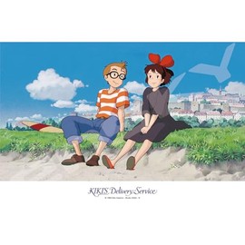 Kiki's Delivery Service Jigsaw Puzzle, Seaside Talking 108 Pieces (108-638)
