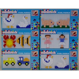 Ministeck Pixel Puzzle [Spielzeug]