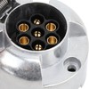 Trailer Plug Socket Kit Aluminum Alloy DC12V 7 Pin Plug