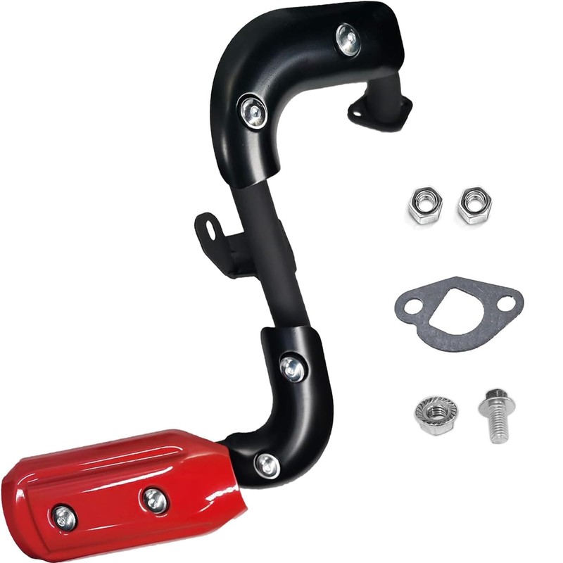 CT200U Upgrade Exhaust Pipe with Muffler Silencer Kit Chikia Replacement