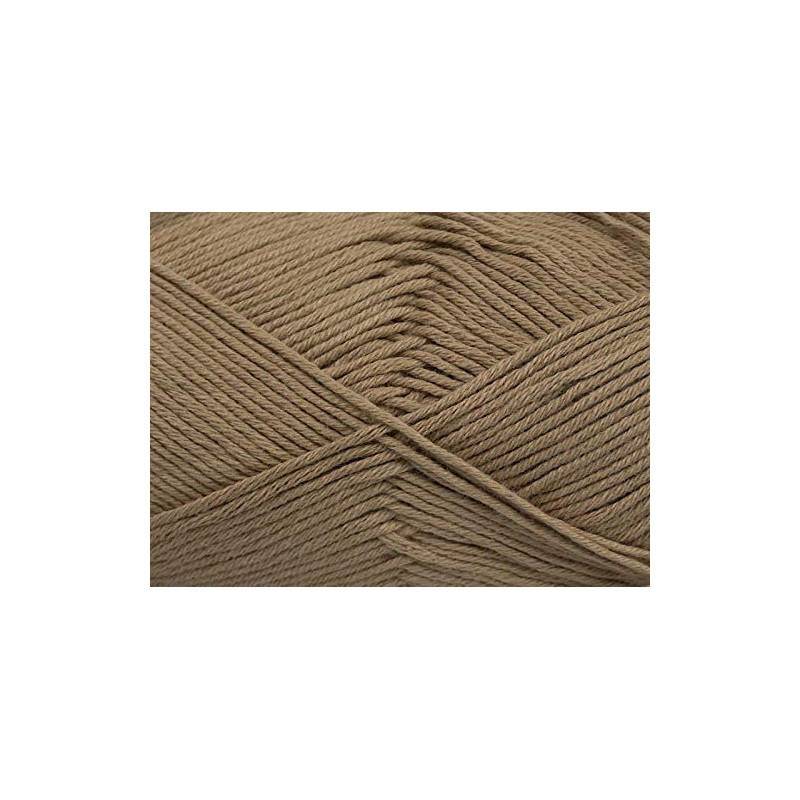 Beige Cotton Bamboo Yarn - 50 Gram, 153 Yards, 2