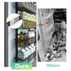 Mefirt 12 Inch Wide Narrow Over The Door Pantry Organizer,