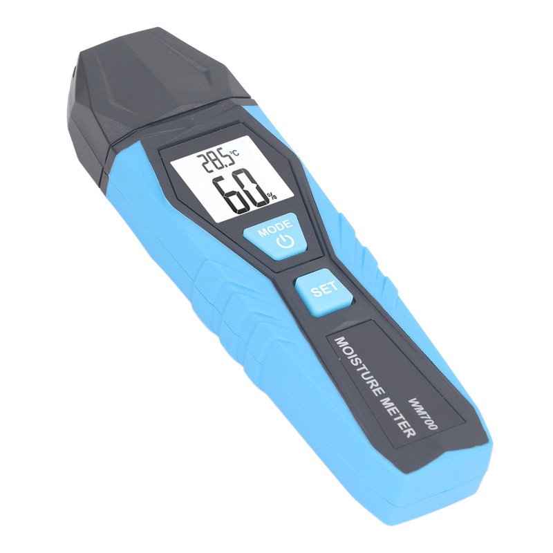 Handheld Moisture Meter LCD Display Digital Moisture Tester for Wood