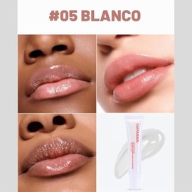 Brillo labial hidratante de larga duración, gelatina, lápiz labial no pegajoso, lápiz labial líquido (05)