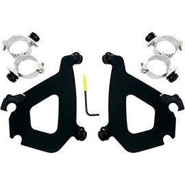 Memphis Shades Trigger-Lock Mounting Kit (Black/Bullet Fairing) Compatible with 07-11 Harley VRSCDX