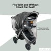 Rain Cover for Chicco Bravo Trio & Primo Travel Systems