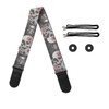 Snilety Cool Crossbody Guitar Strap with Adjustable Strap for Acoustic