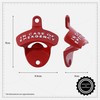 CGB Giftware | Red Bottle Opener | Wall Mounted |