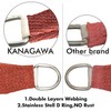 KANAGAWA Sun Shade Sail 10'x13' Rust Red Rectangle UV Block