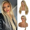 Smavida Highlight Ombre Lace Front Wig Human Hair 13x4 HD