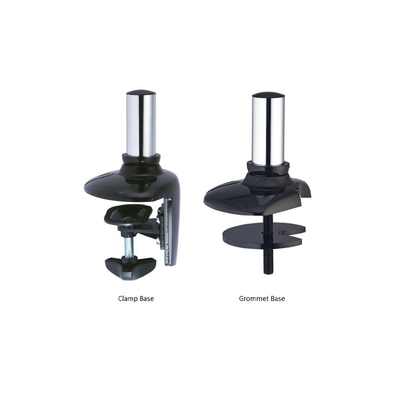 Cotytech Expandable Desk Mount Spring Arm Grommet Base Compatible with