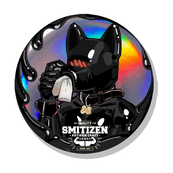 SMITIZEN Inimitable Puppy Icon Fridge Magnet & Beer Bottle Opener,