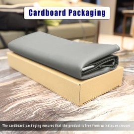 AmazeCov Non-Slip Headrest Cover for Recliner Chair and Sofa, Slipcover with Extra Wide Coverage, Furniture Protector, and Strong Adhesive Tapes Included - Fits Larger Chairs,Light Gray