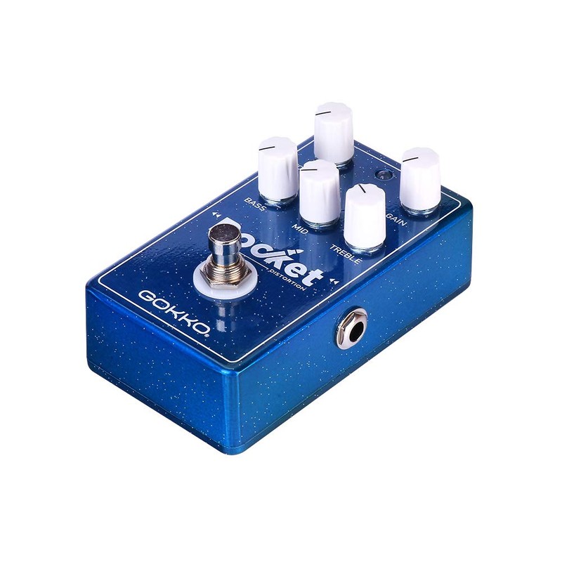 GOKKO ROCKET DISTORTION GK-45 - Versatile Distortion Pedal with Wide