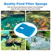 Kscjdg Pond Filter Pad Fountain Sponge Filter Replacement Pond CUF-6000