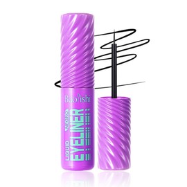 Liquid Eyeliner Pen – Long-Lasting Black Eyeliner with Ultra-Fine Brush Tip, Waterproof & Smudge-Proof, Precision Eye Makeup for Daily Use